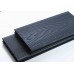 SAMPLE Composite Decking - Grey / Black / Ash / Brown / Anthracite Grey Wood Grain Effect 3m - Plastic Decking PVC Decking WPC Decking Hollow Garden Exterior Decking Boards 